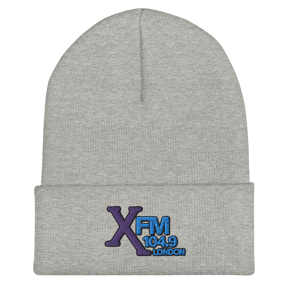 XFM Embroidered Beanie (Blue Logo)