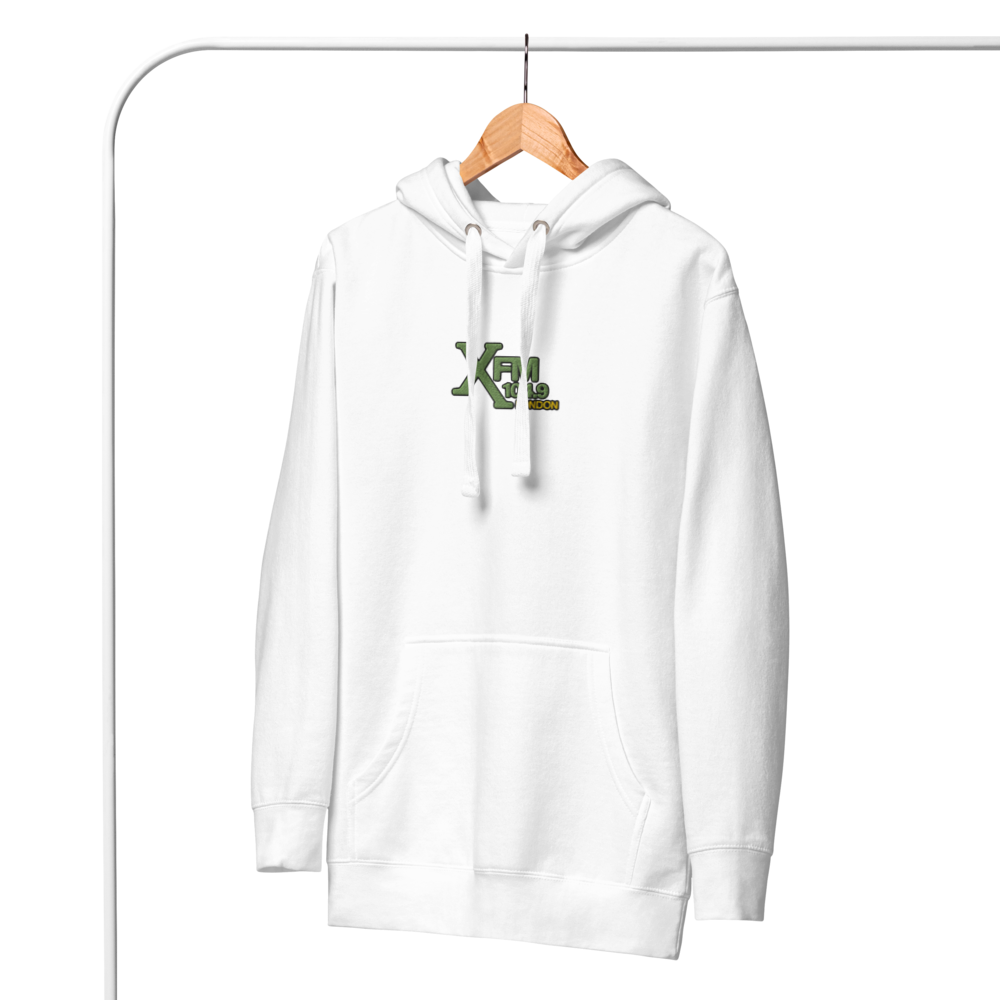 Unisex Embroidered XFM Hoodie (Green Logo)