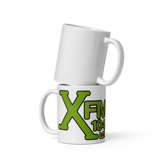 Glossy Mug - XFM Logo (Green)