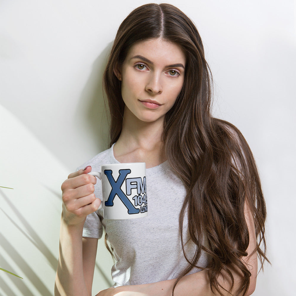 Glossy Mug - XFM Logo (Blue)