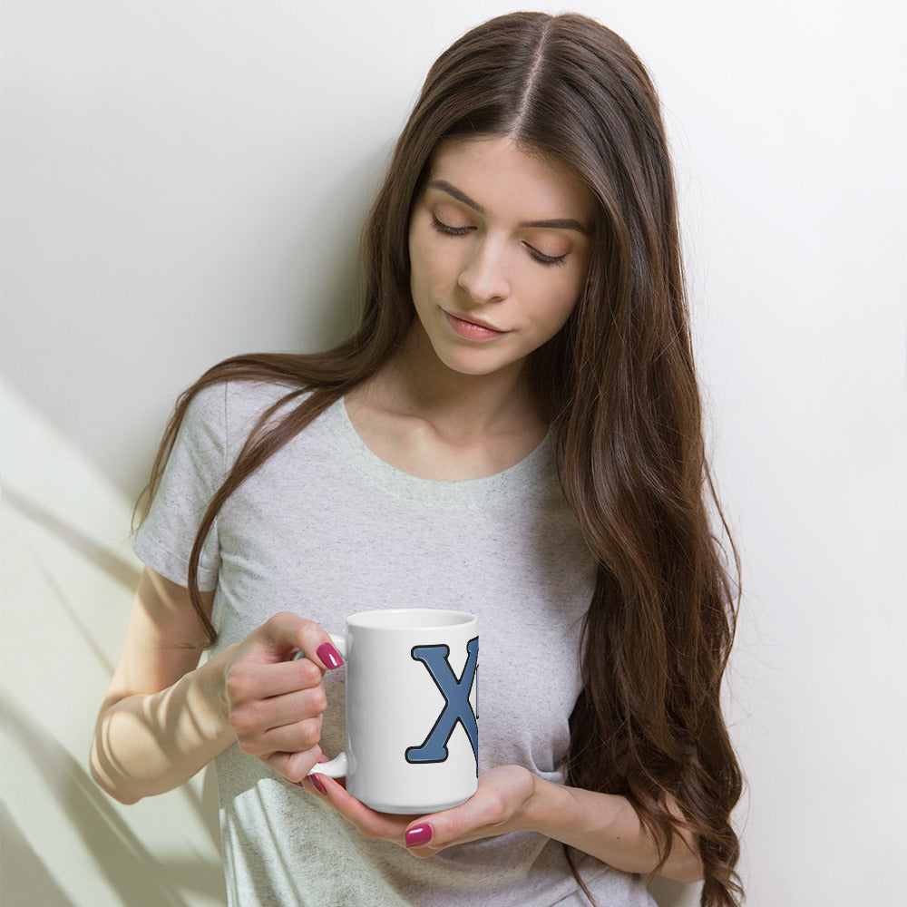 Glossy Mug - XFM Logo (Blue)