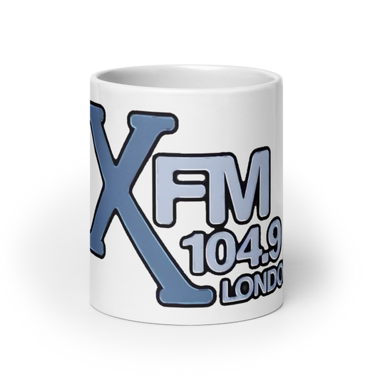 Glossy Mug - XFM Logo (Blue)